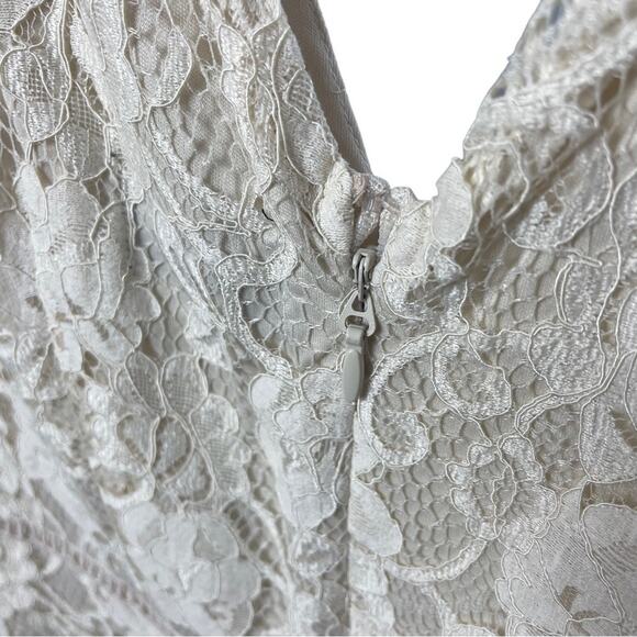 Alexia Admor Mother of Bride/Wedding Guest, Bisque Lace Overlay, Cocktails, 10 - Picture 6 of 11